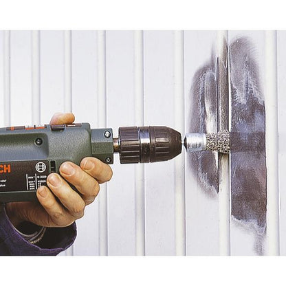 Cepillo metálico brocha para taladros vástago hexagonal 1/ 4" (6,35 mm) Ø 25 mm