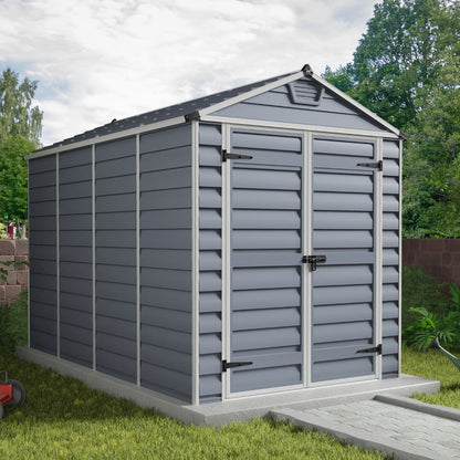 Canopia Skylight Caseta De Jardín Policarbonato 303X185X217 cm Gris