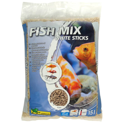 Ubbink Comida Para Peces Fish Mix White Sticks 4 Mm 15 L_1