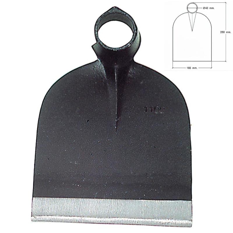 Azada Forjada Sin Mango 192/1000 Gramos_0