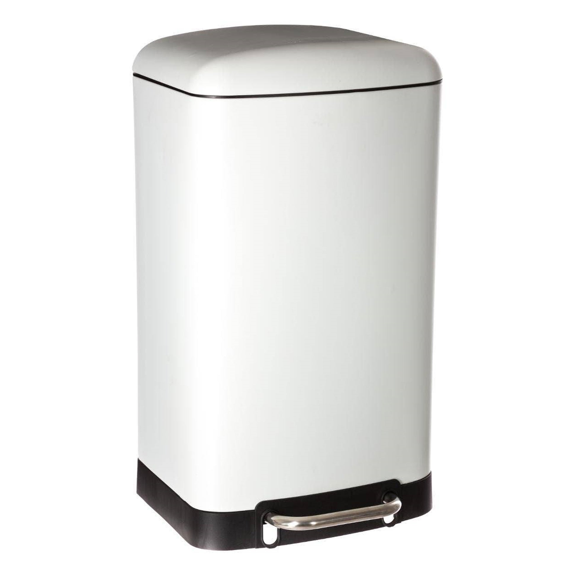 Wellhome Cubo Ariane Metal Blanco 30l_0