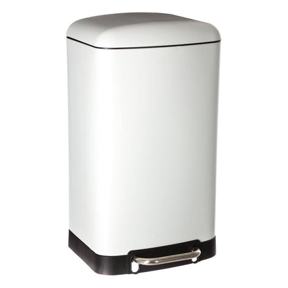 Wellhome Cubo Ariane Metal Blanco 30l
