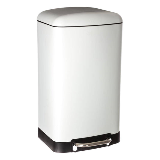 Wellhome Cubo Ariane Metal Blanco 30l