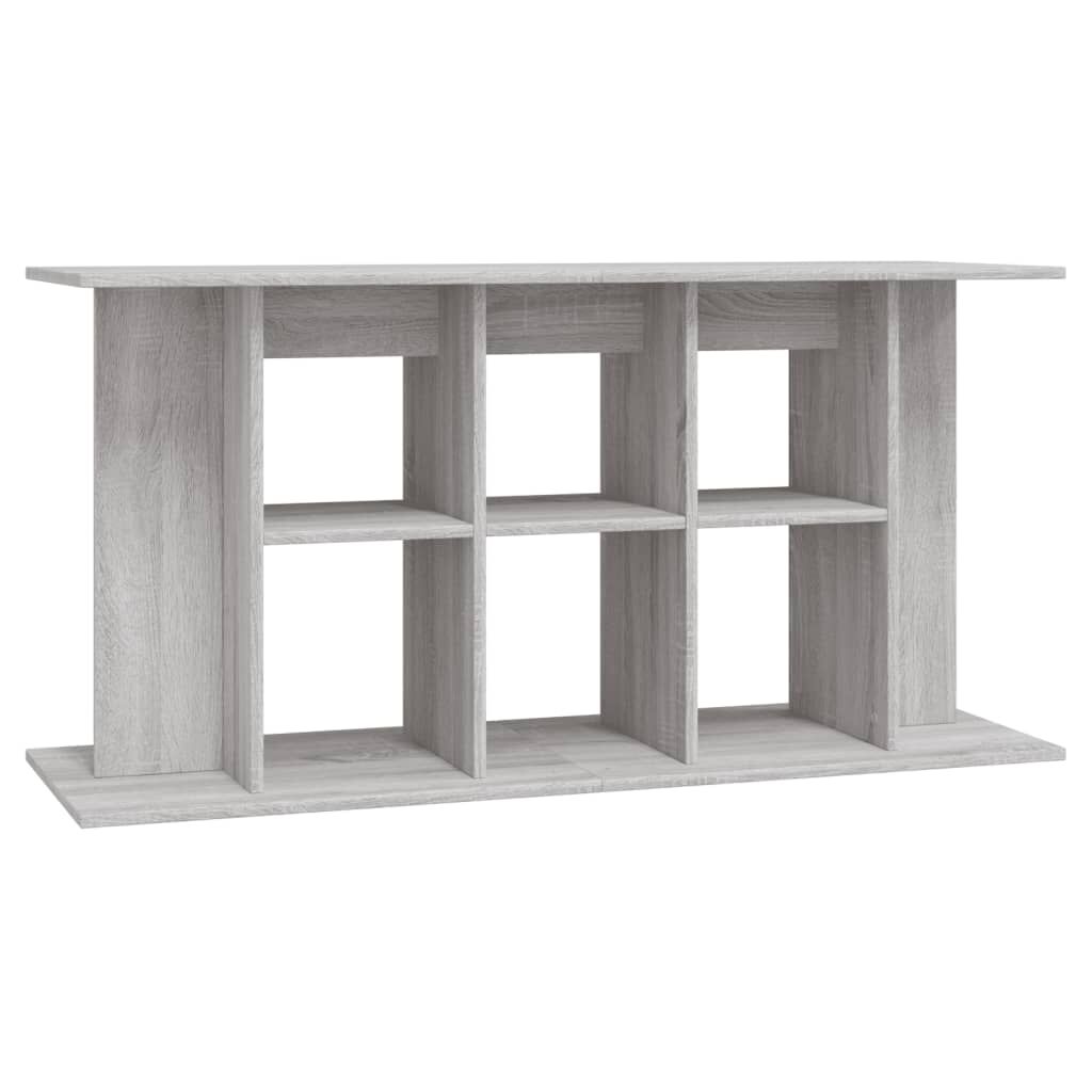Vidaxl Soporte Para Acuario Madera Ingeniería Gris Sonoma 120x40x60 Cm_0