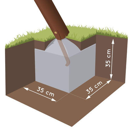 Columpio de metal Malo 2B1CL1V Soulet