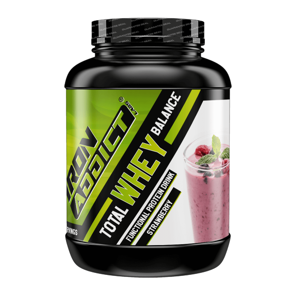 Total Whey Balance - 1,8 Kg - Fresa - Proteínas - Iron Addict Labs_0