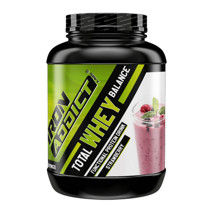 Total Whey Balance - 1,8 Kg - Fresa - Proteínas - Iron Addict Labs_0