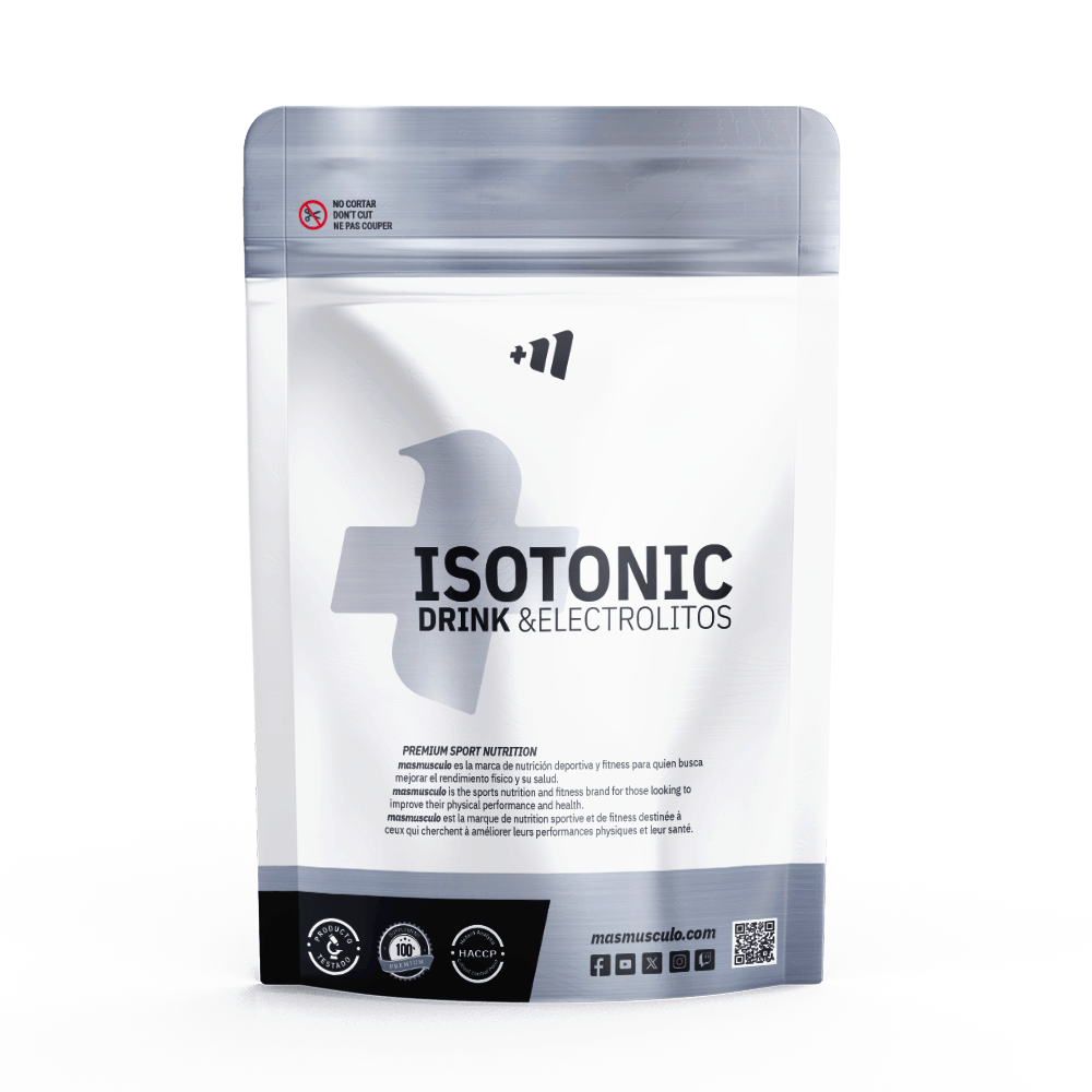 Isotonic Drink Con Electrolitos - 1kg - Limon - Bebida Isotónica - Masmusculo_0