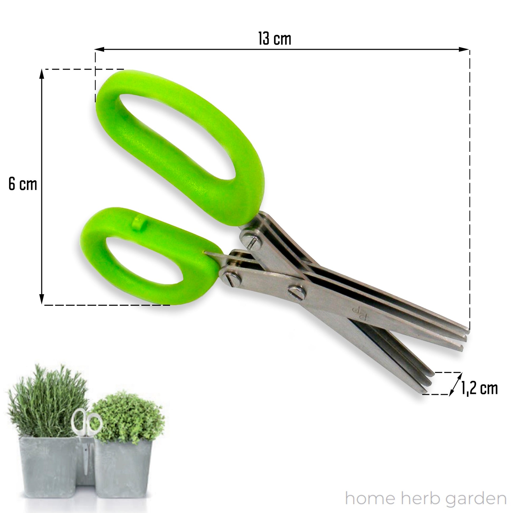 Tijeras Herbs Cut , Dimensiones (mm) 130x60x12_2