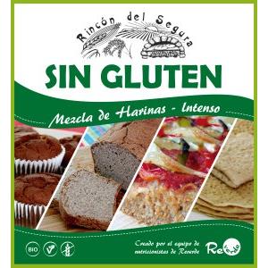 Mix harinas intensas sin gluten ecológico 1 kg