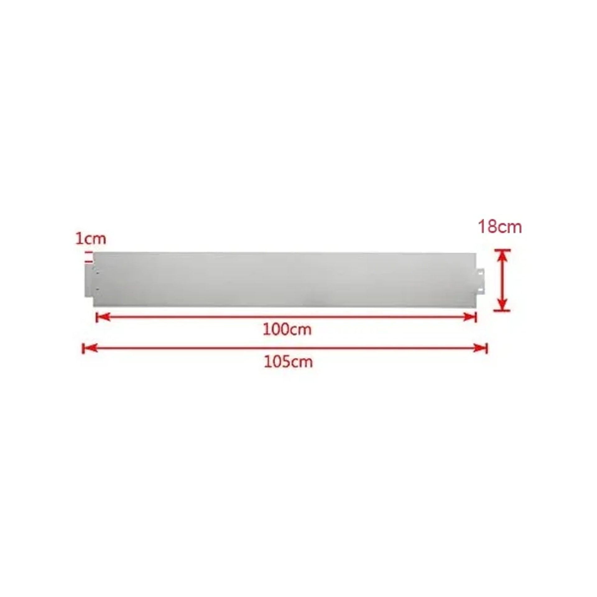 Bordes De Césped Metal Alu/zinc 100x18 Cm | Delimitación Beeteras Y Rasen_1