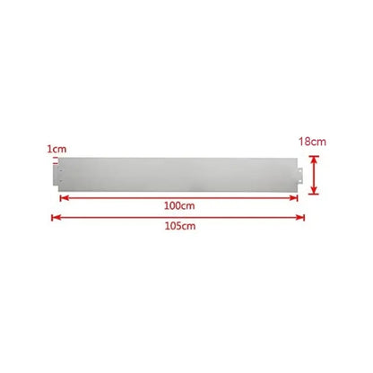 Bordes De Césped Metal Alu/zinc 100x18 Cm | Delimitación Beeteras Y Rasen_1