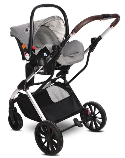 Carrito De Bebé Trio Glory Hasta 22 Kg Opaline Grey_4