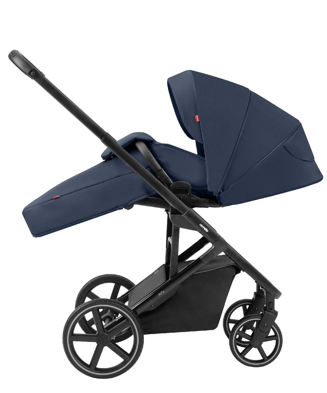 Carrello Alfa Dúo 2 En 1 Cochecito De Bebé Denim Blue_5