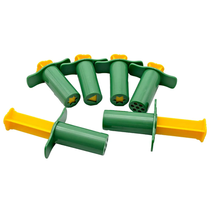 6 Mini Extrusoras De Plastilina_0