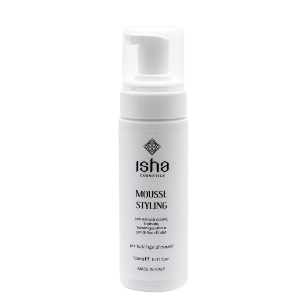 Mousse Styling Fijación Fuerte Isha Cosmetics 150ml_0