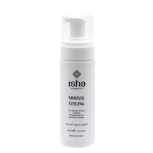 Mousse Styling Fijación Fuerte Isha Cosmetics 150ml_0