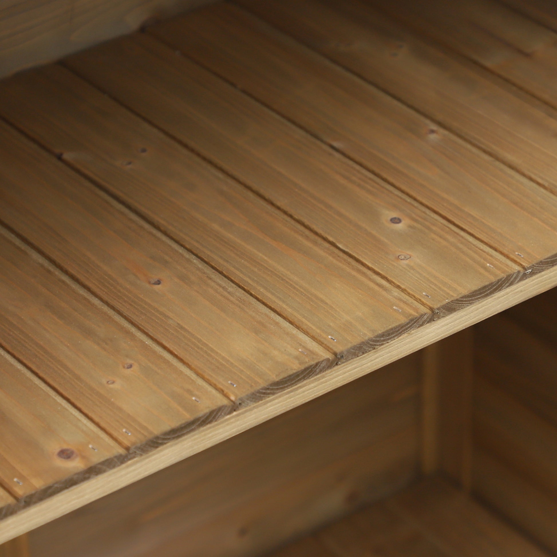 Outsunny Cobertizo De Almacenamiento De Madera Para Jardín 87x46_3