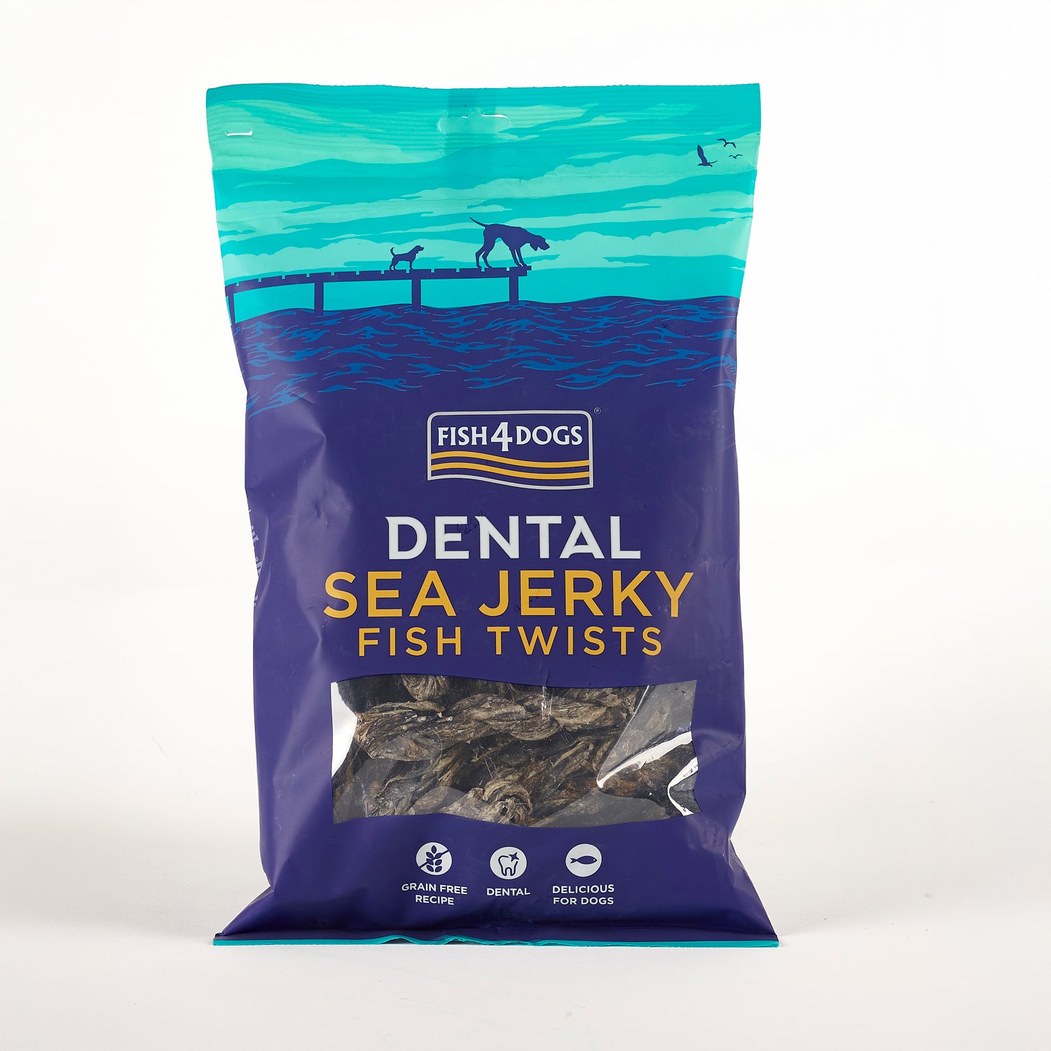 Fish4dogs Snack Dental Para Perro – Fish Twists 10x100g_2