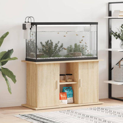 Vidaxl Soporte Para Acuario De Roble Sonoma 101x41x58 Cm De Madera De Ingeniería_1