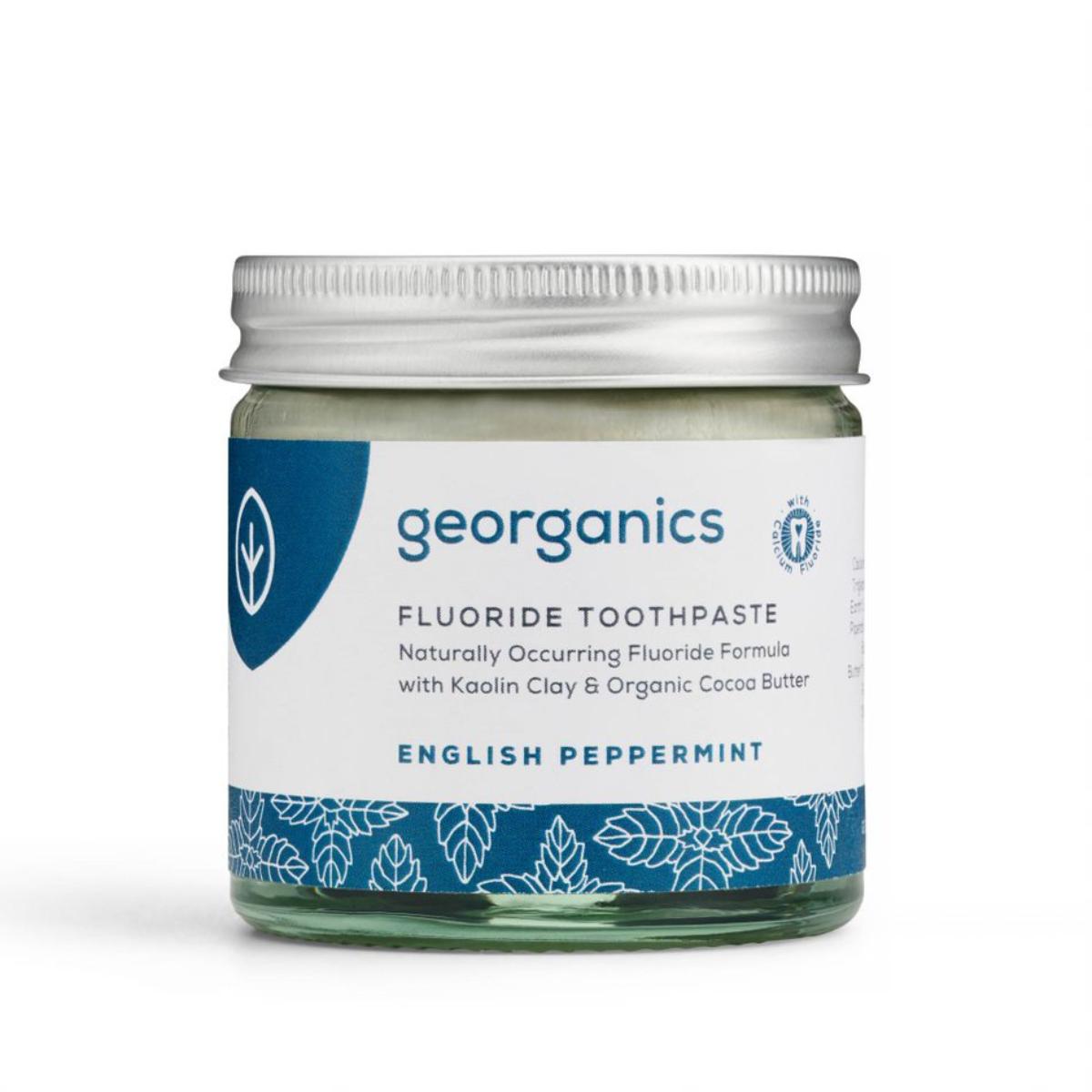 Pasta de dientes con flúor Menta Georganics
