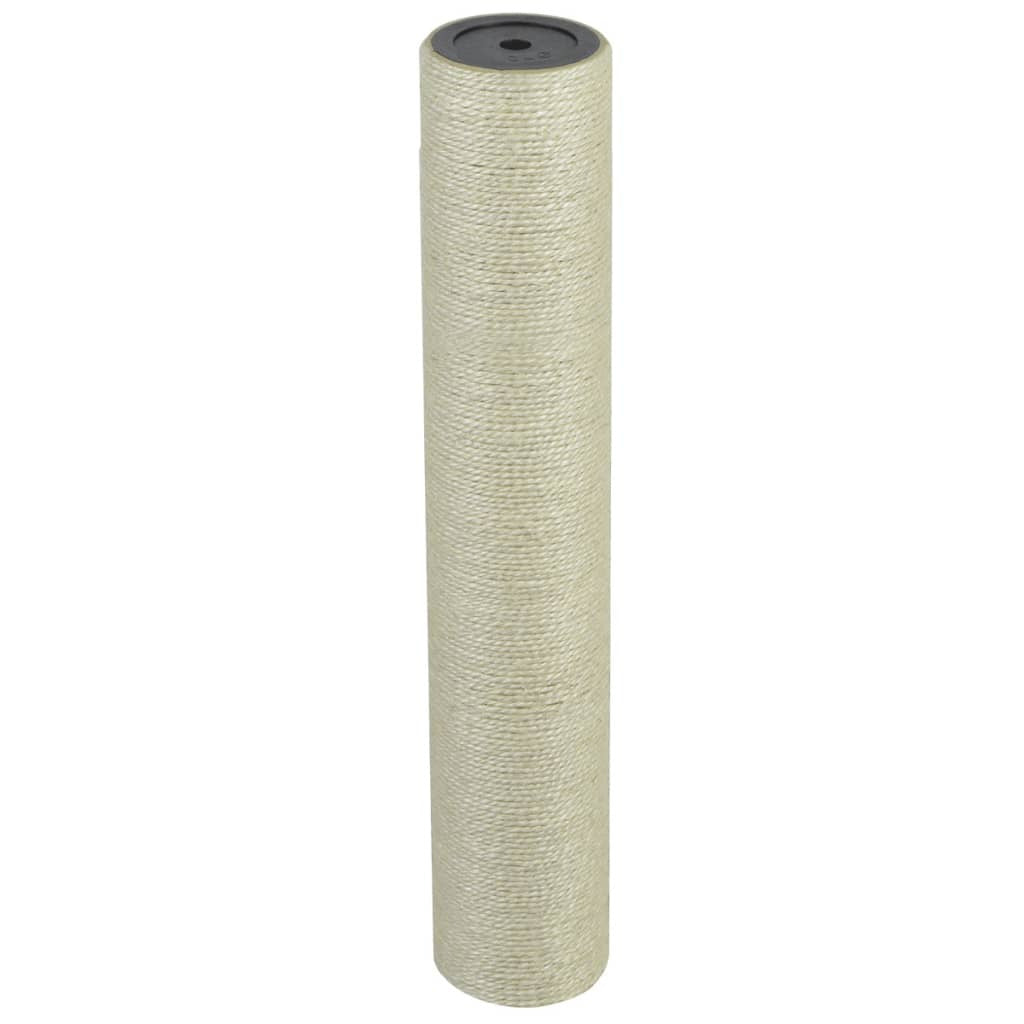 Vidaxl Poste Rascador Para Gatos 8x45 Cm 10 Mm Beige_0