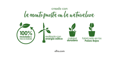 Macetero doble orquídeas Brussels orchid duo Elho blanco