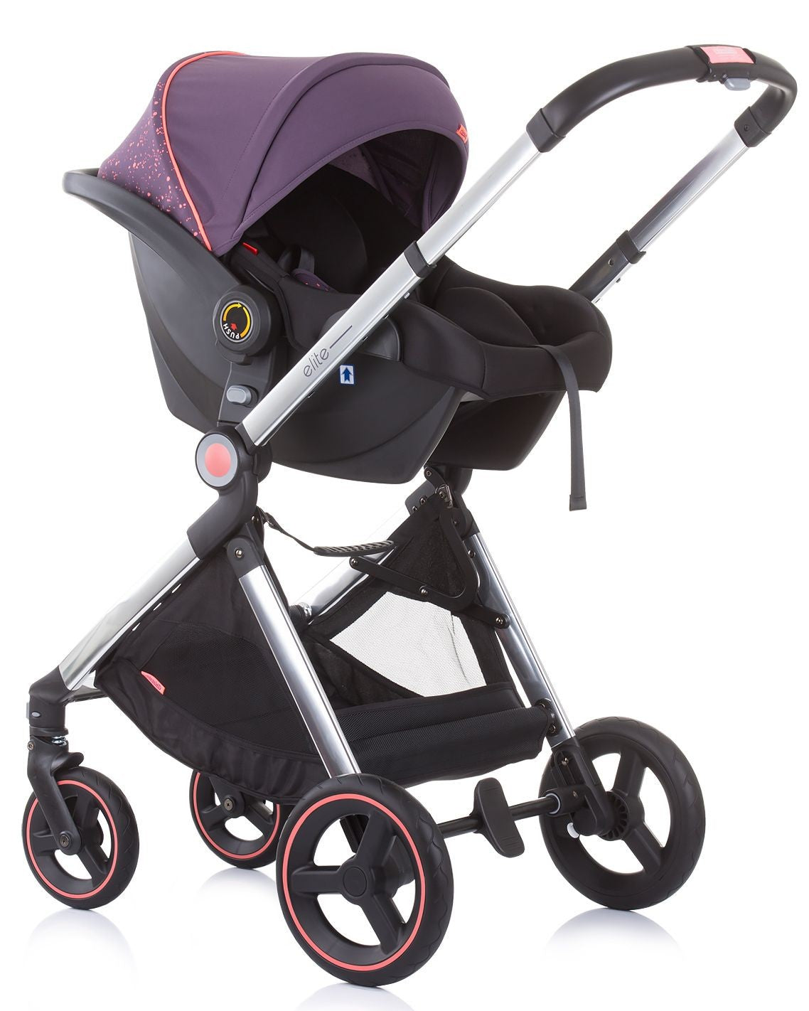 Carrito De Bebé Trío Elite Hasta 22 Kg Lilac_4