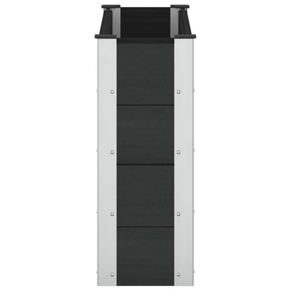 Arriate Elevado Negro 100 X 30 X 72 Cm_3