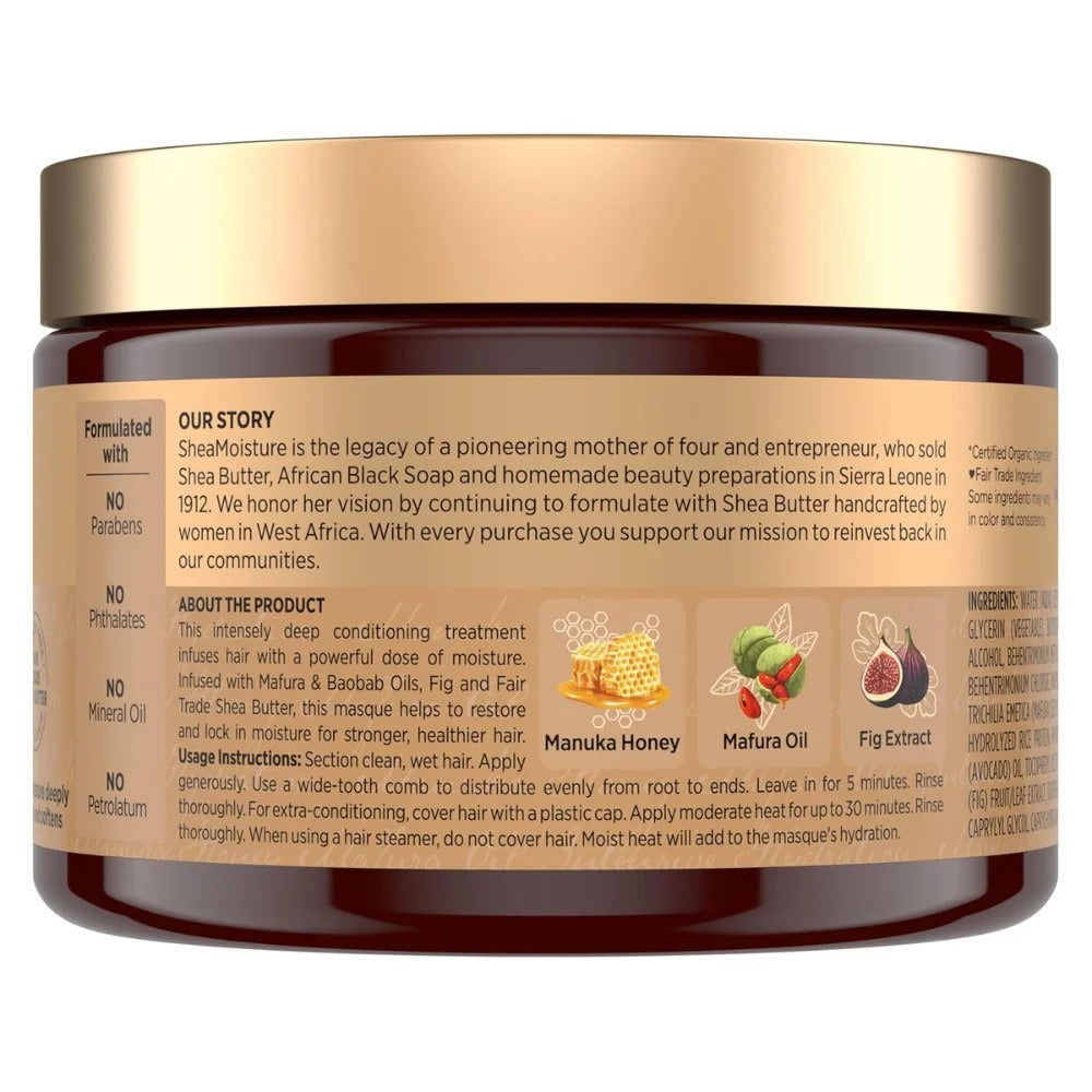 Mascarilla Hidratante Intensiva Miel De Manuka Y Aceite De Mafura Shea Moisture 326g_2