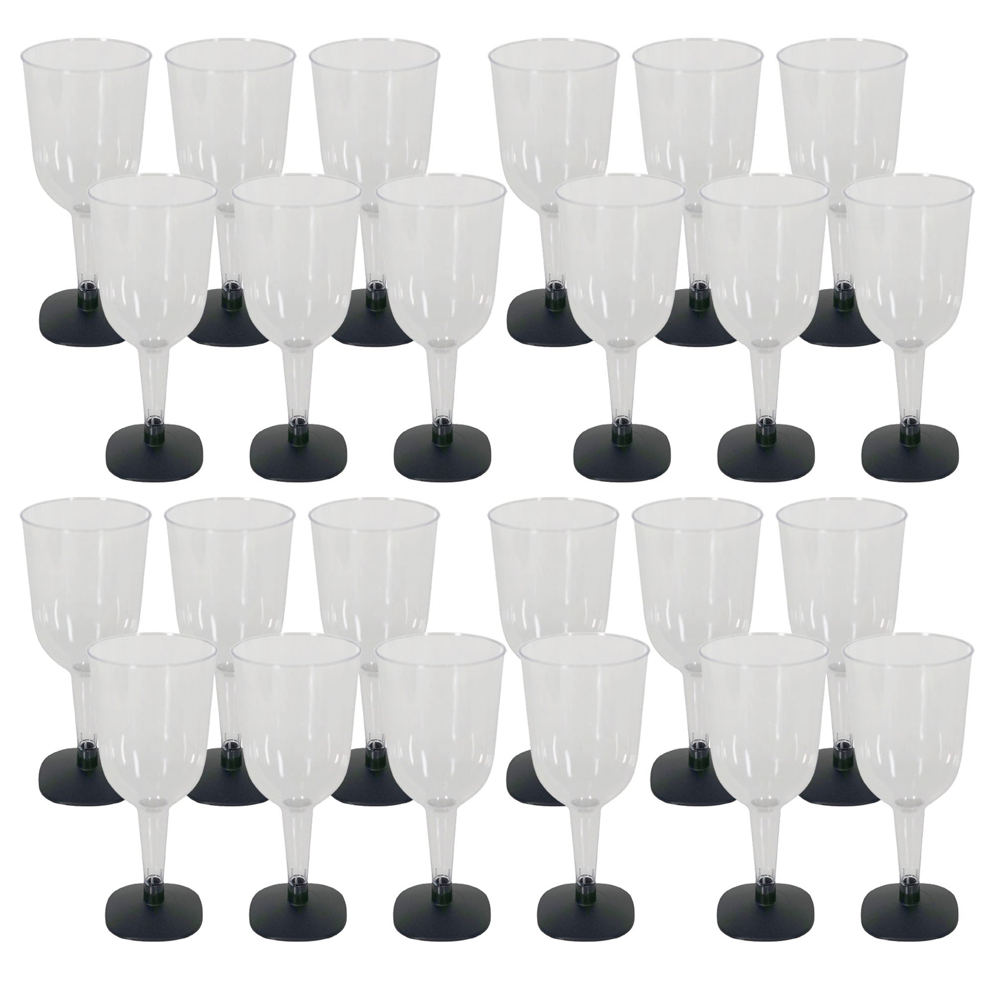 Pack De 24 Copas Vino Reutilizable 200ml_0