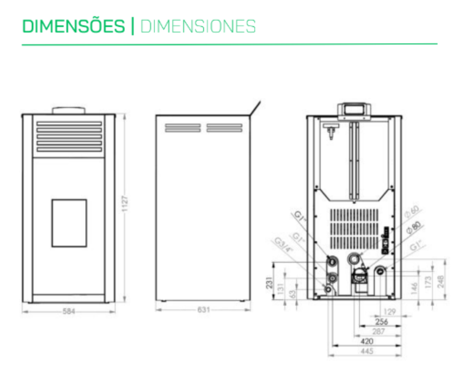 Calderas De Pellets Mekka Modelo Onyx Hidro 24pv_2