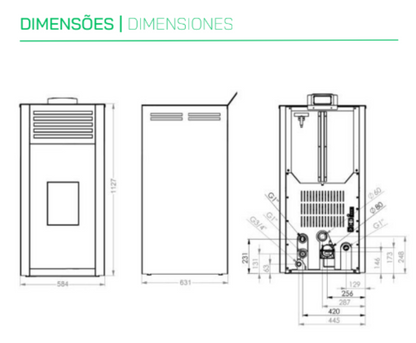 Calderas De Pellets Mekka Modelo Onyx Hidro 24pv_2