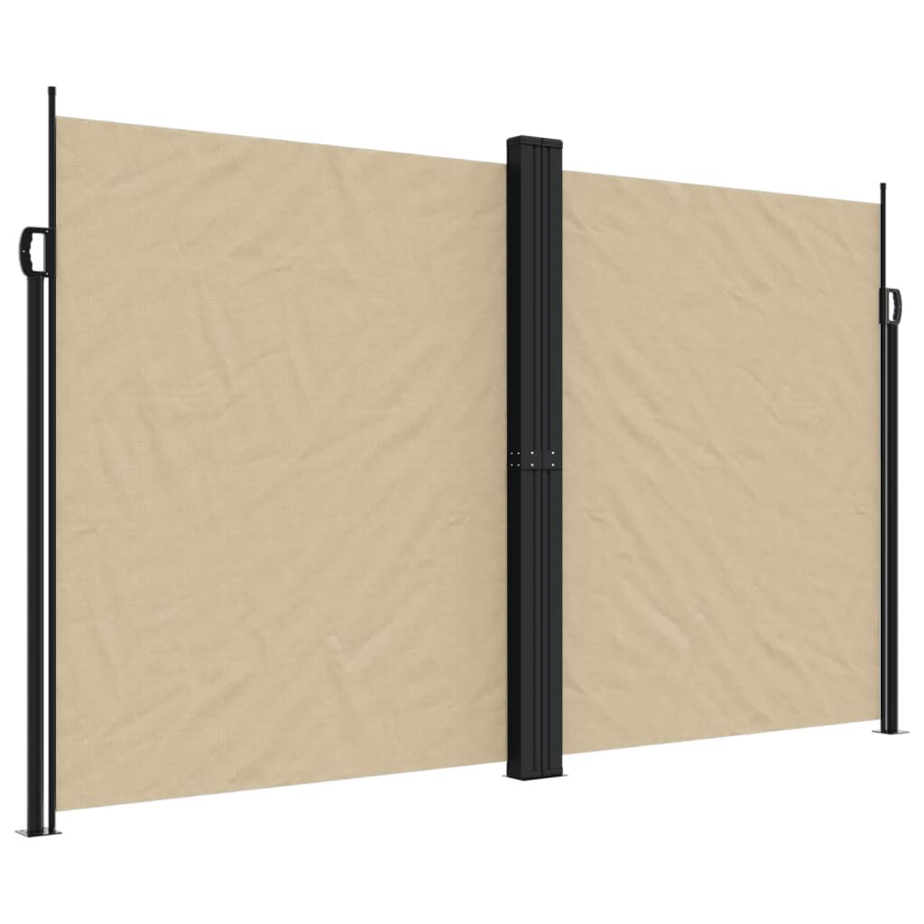 Vidaxl Toldo Lateral Retráctil Beige 200x1200 Cm_0