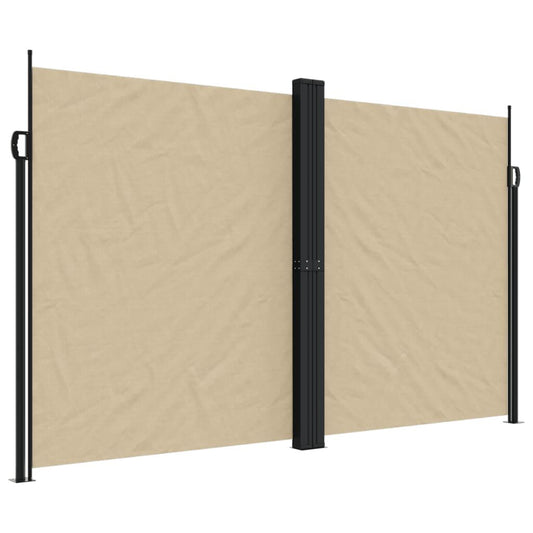 Vidaxl Toldo Lateral Retráctil Beige 200x1200 Cm_0