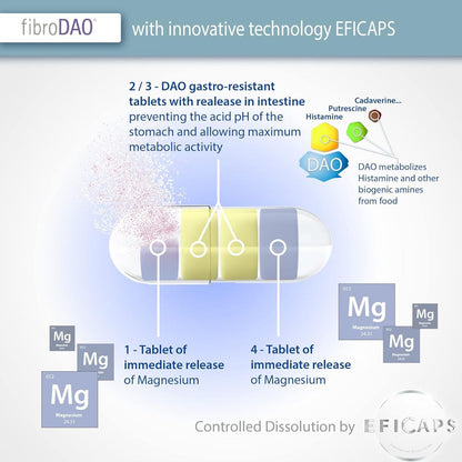 fibroDAO® 60 cápsulas con comprimidos gastrorresistentes