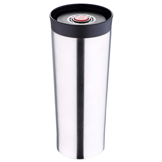Termo Mug 480ml Acero Inoxidable C/boton Pulsador Tapa Mat Travel_0