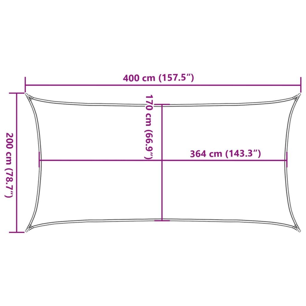Vidaxl Toldo Retráctil 100% Poliéster Oxford Arena 4x2 M_2