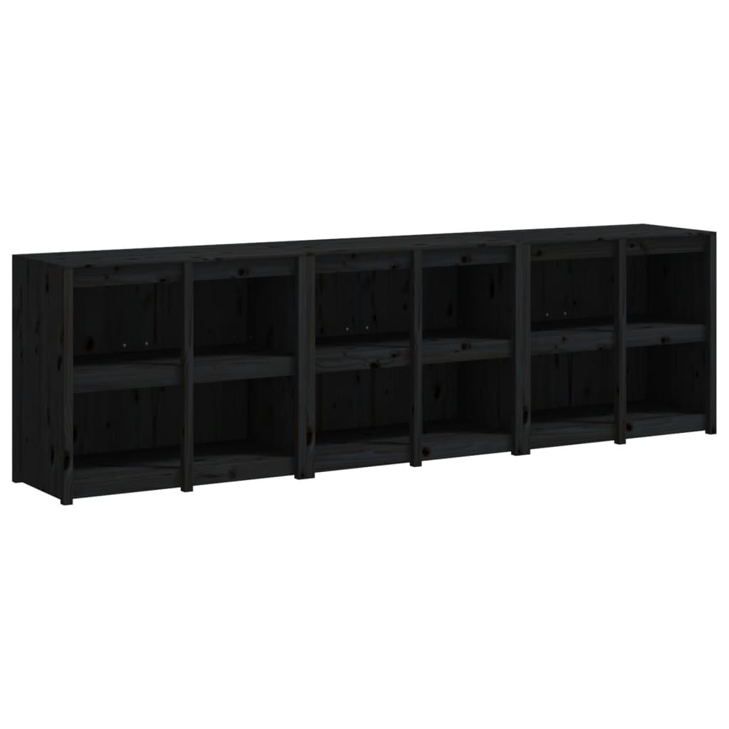 Muebles De Cocina De Exterior 3 Pzas Madera Maciza Pino Negro_1