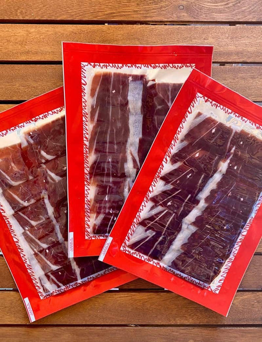Trio Jamón Ibérico De Bellota Cortado A Cuchillo_0