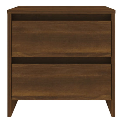 Mesitas Noche 2 Uds Madera Ingeniería Marrón 45x34,5x44,5 Cm_2