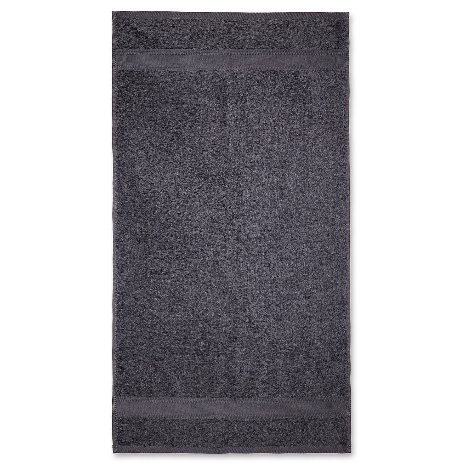 Toalla De Ducha 100% Algodón Gris Oscuro 140x70 Cm._0