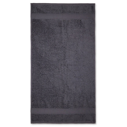 Toalla De Ducha 100% Algodón Gris Oscuro 140x70 Cm._0