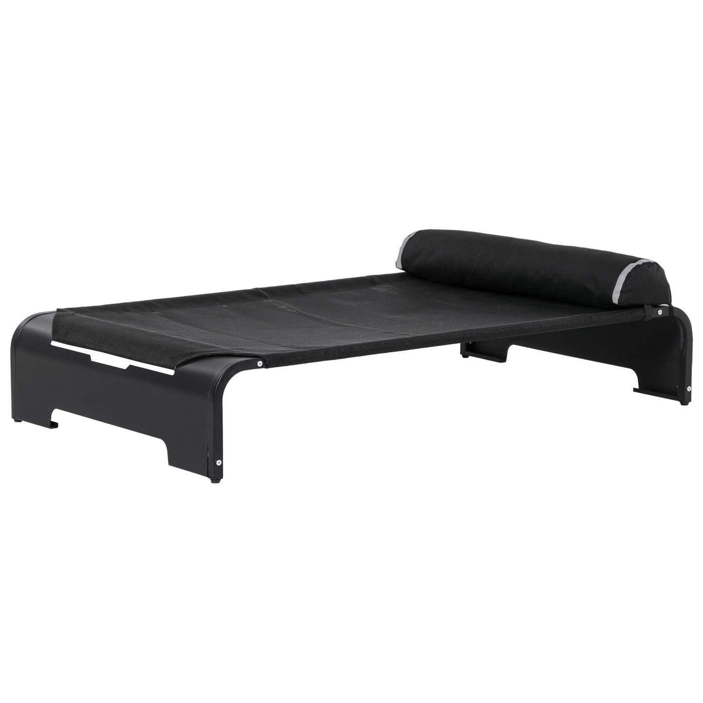 Pawhut Cama Elevada De Perros Mascota Transpirable Con Almohada Extraíble_0