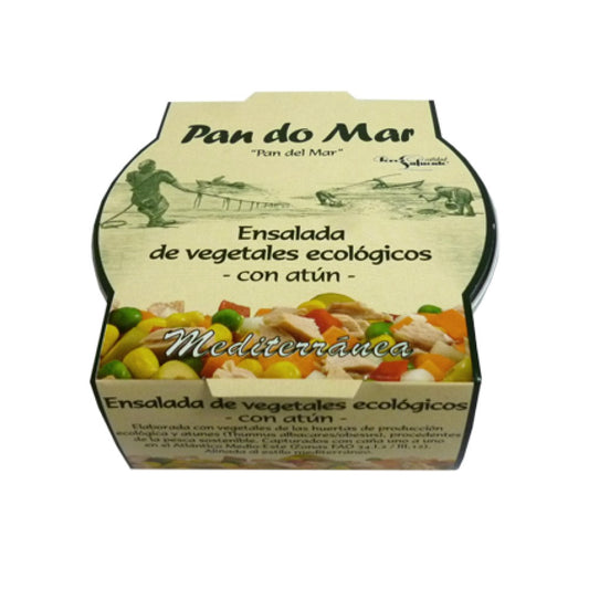 Ensalada De Vegetales Ecológicos Con Atún - 250gr_0