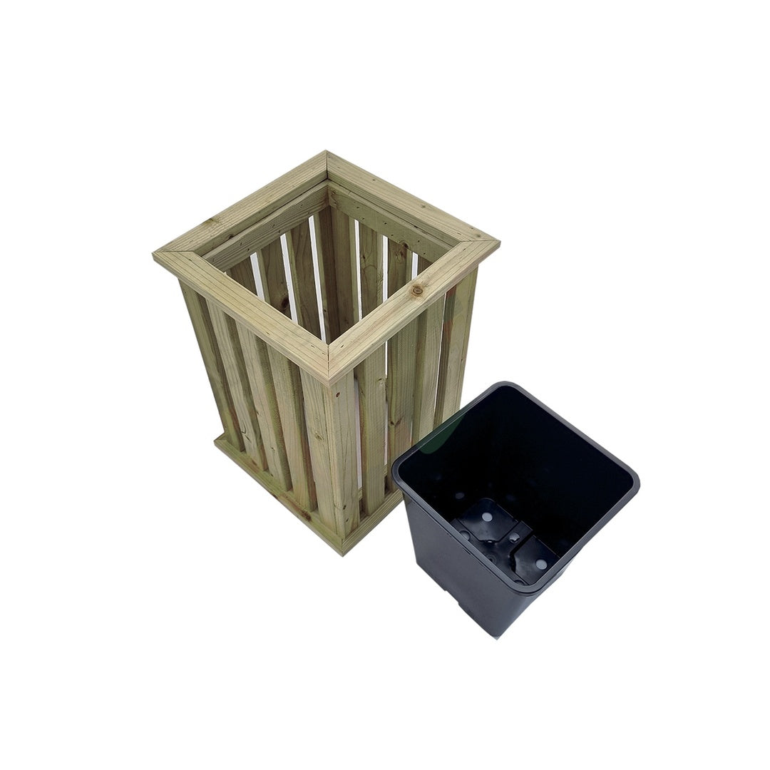 Jardinera Vertical Talia Planter 32,5x32,5x45 Cm Nortene_1