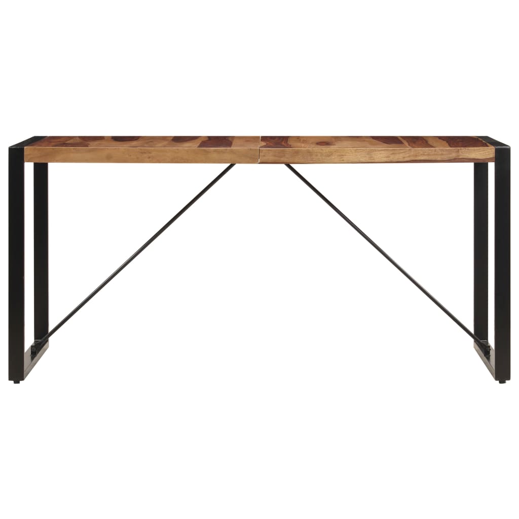 Mesa De Comedor 140x70x75 Cm Madera Maciza De Sheesham_0