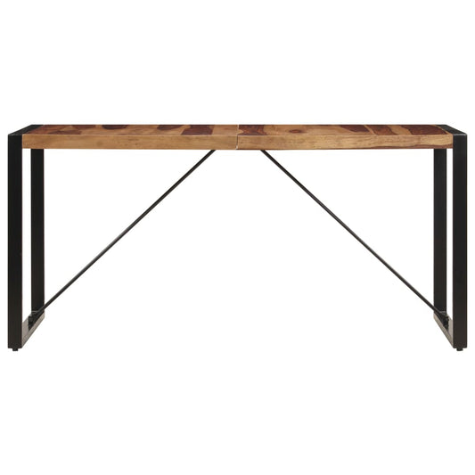 Mesa De Comedor 140x70x75 Cm Madera Maciza De Sheesham_0