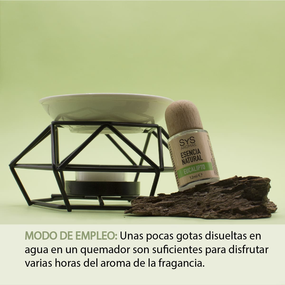Esencia Natural Eucalipto 12 Ml Sys Aromas | Aroma Fresco Balsámico | Difusores Y Aromaterapia_1