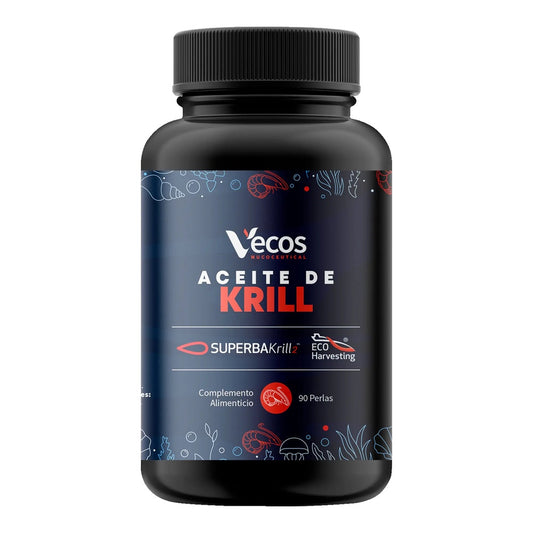 Aceite de krill Vecos 90 perlas